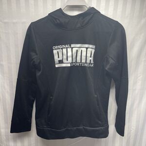 Puma Pullover Sweatshirt Size Large‎ Black Hood
